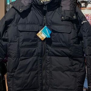 NWT! COLUMBIA OMNI HEAT INFINITY LONGHORN RIDGE  WOMENS LARGE BLACK JACKET